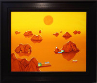 Josef Velčovský - Lofoty v půlnočním slunci - originály